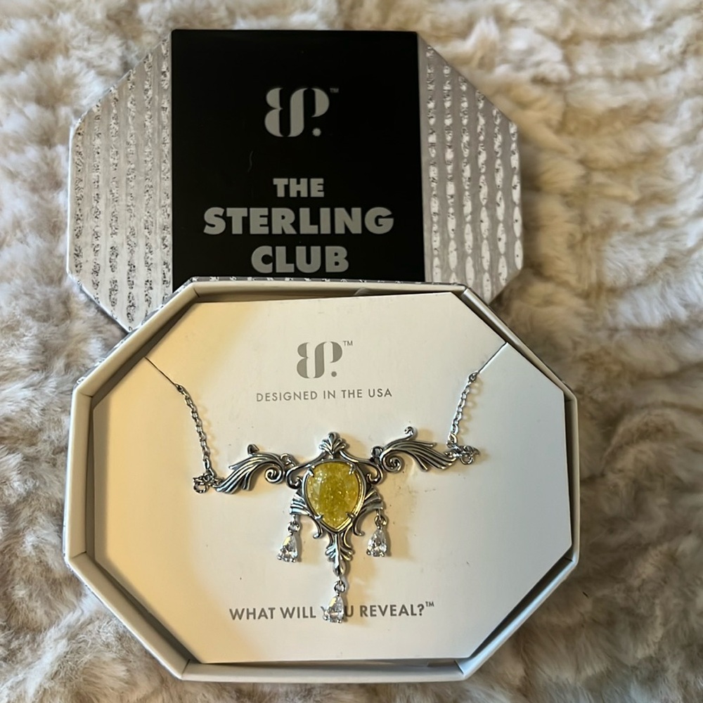 Bomb Party The Sterling Club necklace